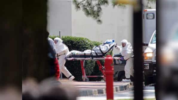 Second US aid worker with Ebola arrives back home 