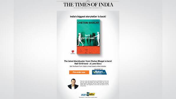 It's not about Chetan Bhagat's 'Half Girlfriend', it's Flipkart Vs Amazon