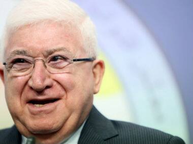 Iraq’s President Fuad Masum. AFP 