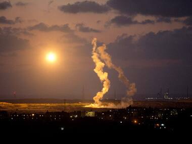 US said rocket fire from Gaza was responsible for the ceasefire collapse. AFP