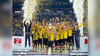 Dortmund beats Bayern 2-0 to win German Super Cup 