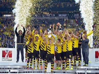 Dortmund beats Bayern 2-0 to win German Super Cup Dortmund beats Bayern 2-0 to win German Super Cup