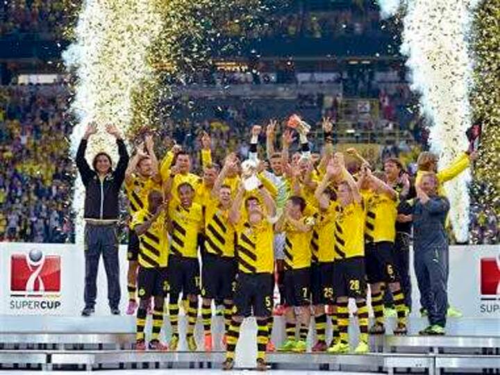 Dortmund beats Bayern 2-0 to win German Super Cup 