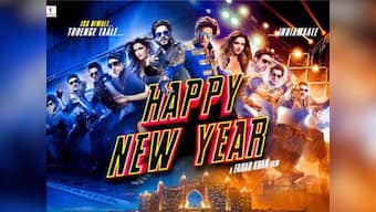 Check out the poster of SRK starrer Happy New Year