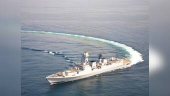 Modi in Mumbai, inducts India's largest indigenously built warship INS Kolkata