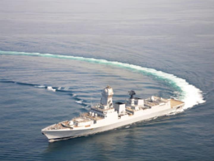 Modernising defence forces: Modi inducts INS Kolkata into Indian Navy