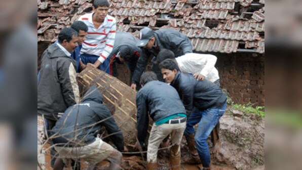 Pune landslide live: Death toll hits 75, at least 100 more feared buried