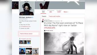 A Place with No Name: MJ's new video launched on Twitter