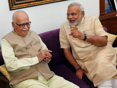 #FinalModiStamp trends on Twitter after BJP kicks Advani upstairs #FinalModiStamp trends on Twitter after BJP kicks Advani upstairs