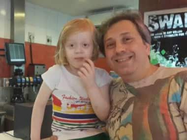 Tiana and her father Neville Dhabhar. Photo Courtesy: Facebook