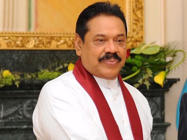 Mahinda Rajapaksa. AFP