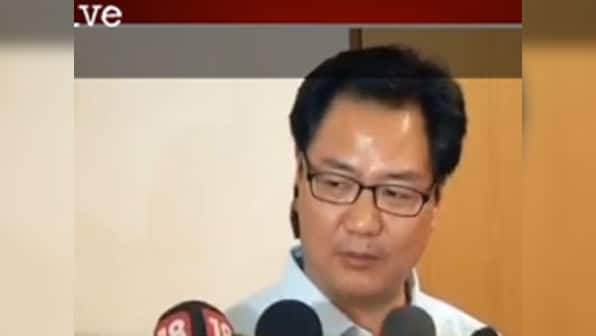 Mathura violence was a lapse on the part of UP govt: Kiren Rijiju