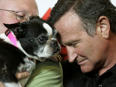 Robin williams cheap boston terrier