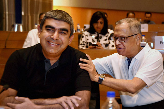 Welcome gift: Vishal Sikka gets shares worth Rs 8.2 crore from Infosys Welcome gift: Vishal Sikka gets shares worth Rs 8.2 crore from Infosys