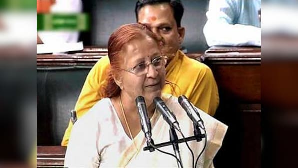 Lok Sabha Speaker Sumitra Mahajan denies Cong Leader of Oppn post