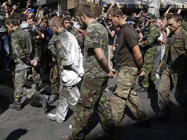 Ukraine, rebels exchange prisoners as part of cease-fire agreement