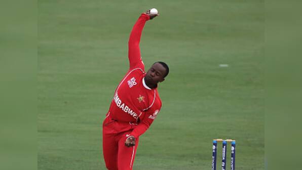 Zimbabwe's Prosper Utseya reported for suspect action