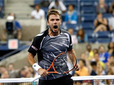 US Open: Wawrinka tells rowdy fan to 'shut up' during game US Open: Wawrinka tells rowdy fan to 'shut up' during game