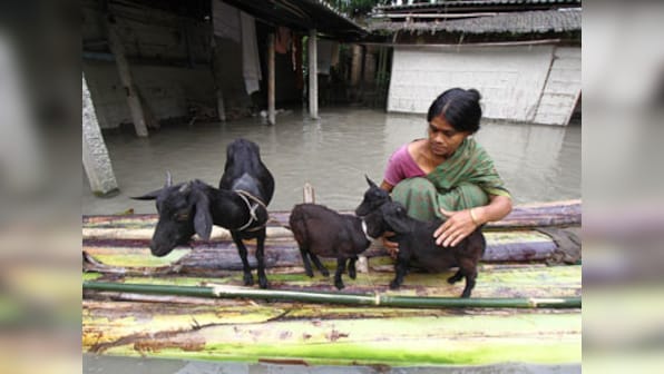 Assam: Floods leave ten dead and more than a lakh homeless