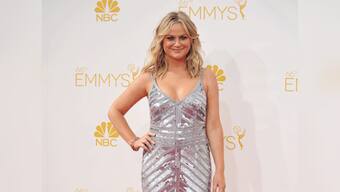  Emmys red carpet highlights: Amy Poehler's Beyonce act and Bryan Cranston's new moustache