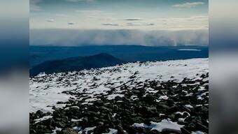 After a volcona erupts, Iceland issues red alert