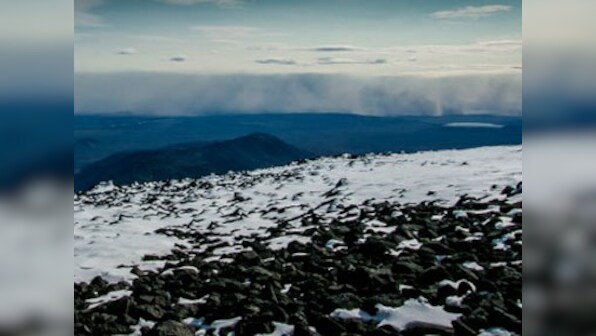 After a volcona erupts, Iceland issues red alert
