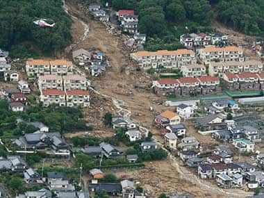 Japan floods: Toll rises to 100, over 60 still unaccounted for in worst-hit Hiroshima