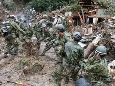 Japan floods: 51 missing, 39 confirmed dead Japan floods: 51 missing, 39 confirmed dead