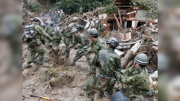Japan floods: 51 missing, 39 confirmed dead