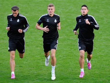 Real Madrid to unleash new signings Rodriguez and Kroos in Super Cup Real Madrid to unleash new signings Rodriguez and Kroos in Super Cup