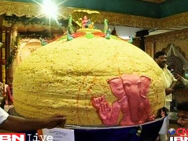 Andhra Pradesh: 7,500 kg 'maha laddoo' to kick off Ganesh festival