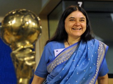 Criticism on Modi's silence: Maneka Gandhi says his works speaks for him Criticism on Modi's silence: Maneka Gandhi says his works speaks for him