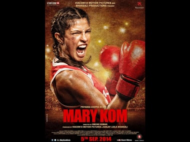 A poster of Mary Kom 