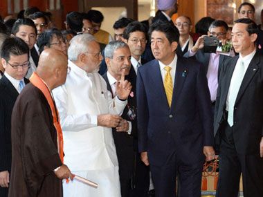 Japanese PM Shinzo Abe praises Indo-Japan ties ahead of Summit talks Japanese PM Shinzo Abe praises Indo-Japan ties ahead of Summit talks