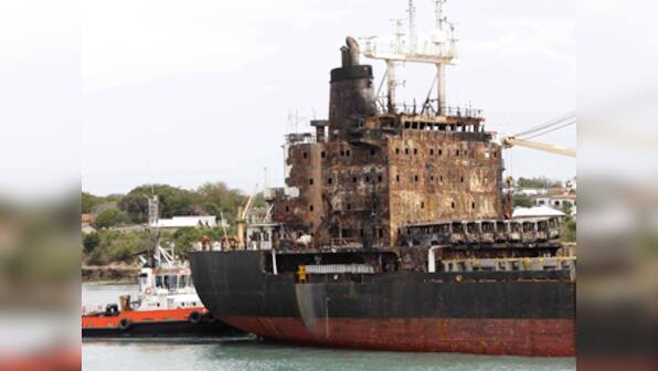 Hijacked Singapore oil tanker released by pirates after a week