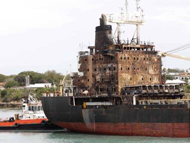 Hijacked Singapore oil tanker released by pirates after a week