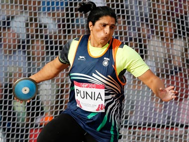 Discus throw medalist Seema Punia to be Indian flag bearer for CWG closing Discus throw medalist Seema Punia to be Indian flag bearer for CWG closing