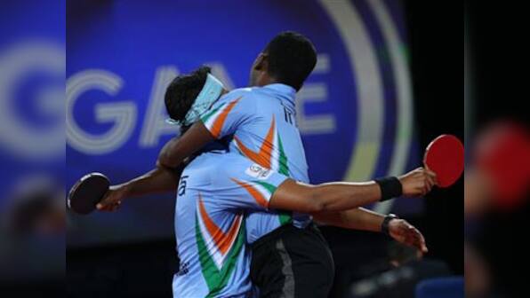 CWG 2014: Sharath-Amalraj settle for silver in table tennis men's doubles