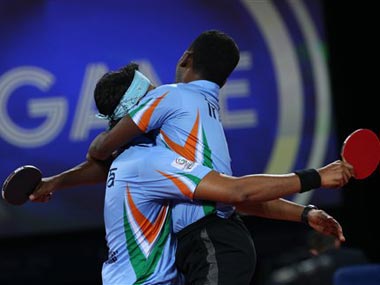 CWG 2014: Sharath-Amalraj settle for silver in table tennis men's doubles CWG 2014: Sharath-Amalraj settle for silver in table tennis men's doubles