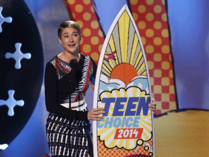 The Fault In Our Stars, Divergent, 1D top Teen Choice Awards