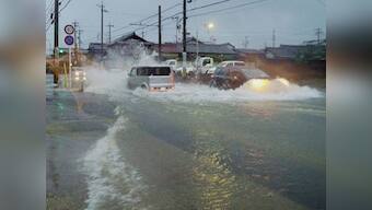 Typhoon Halong rips through west Japan, several injured