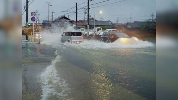 Typhoon Halong rips through west Japan, several injured