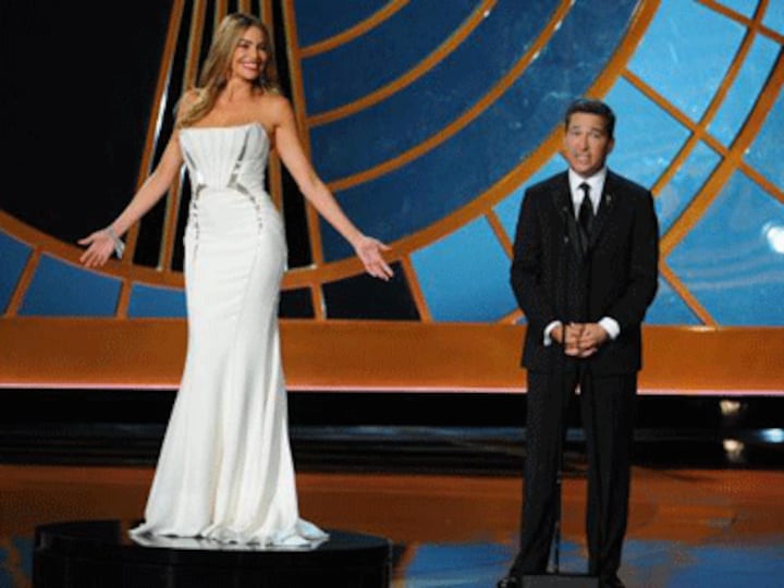 Emmys panned online for treating Sofia Vergara like a prop, but she didn't mind  
