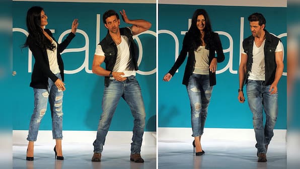 Photos: Katrina Kaif & Hrithik Roshan have a fun time at 'Bang Bang' promotions