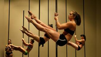 Photos: Fitness enthusiasts flock to Las Vegas pole dancing expo