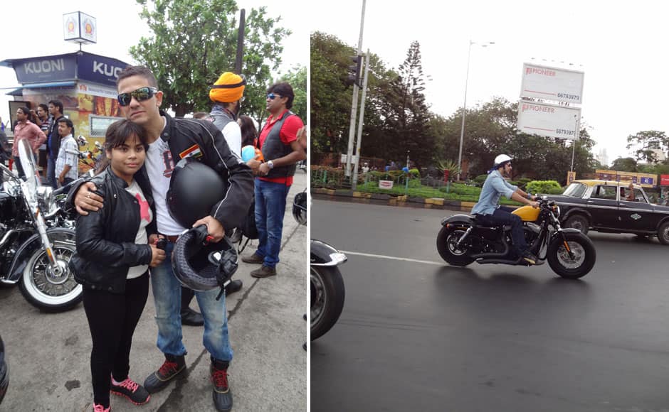(L) Actor/Director Kabir Sadanand with daughter Kahinee Sadnanad. (R) Dino Morea. Firstpost