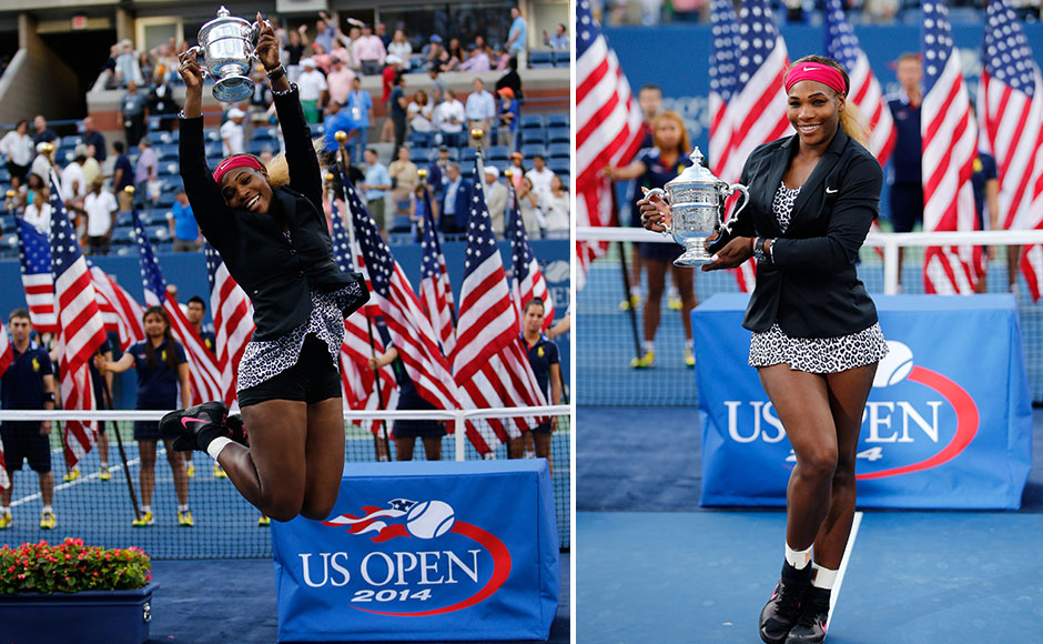 Photos: Fashonista Serena Williams shows how to win a US Open with style Photos: Fashonista Serena Williams shows how to win a US Open with style