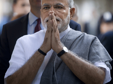 Narendra Modi invites New Jersey Governor to visit India Narendra Modi invites New Jersey Governor to visit India