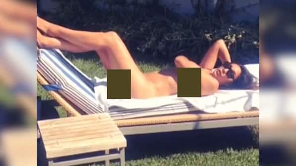 Model Sofia Hayat goes nude for ALS Ice bucket challenge that's NSFW