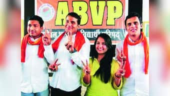 After 18 years, BJP's ABVP beats NSUI to bag all 4 position in DUSU polls 
